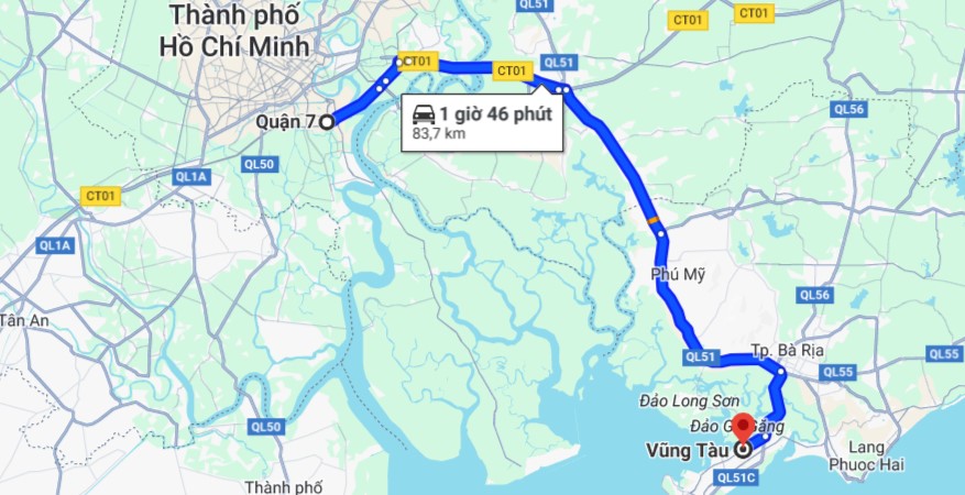 Danh Sách Các Nhà Xe Từ Quận 7 Đi Vũng Tàu Được Đánh Giá Cao