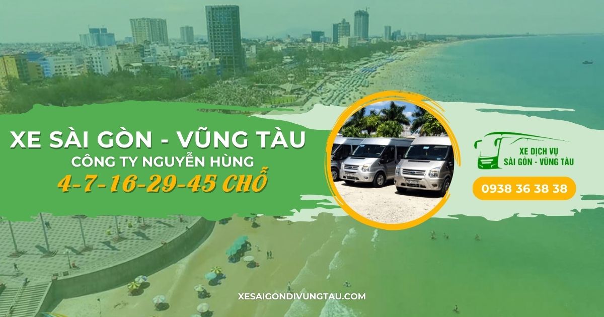 Xe Sài Gòn đi Vũng Tàu - Xe Nguyễn Hùng