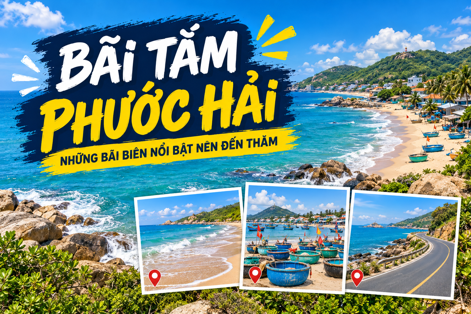 Bãi Tắm Phước Hải: Những Bãi Biển Nổi Bật Nên Đến Thăm