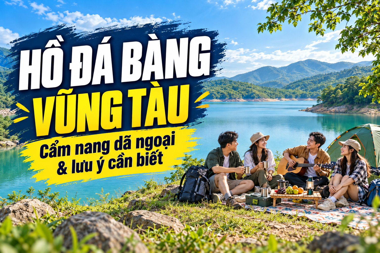 Hồ Đá Bàng Vũng Tàu: Cẩm nang dã ngoại & lưu ý cần biết