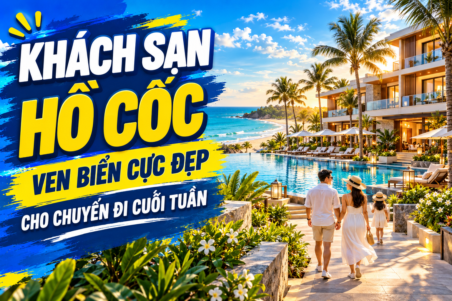 Khách sạn Hồ Cốc ven biển cực đẹp cho chuyến đi cuối tuần